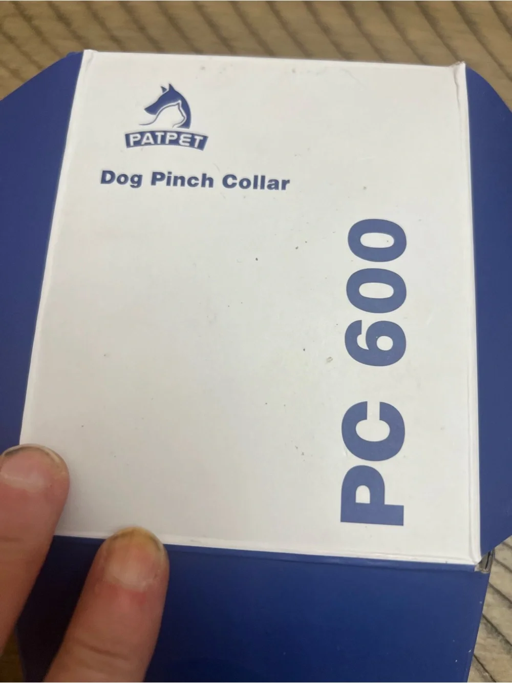 PC600 Dog Pinch Collar - Blue